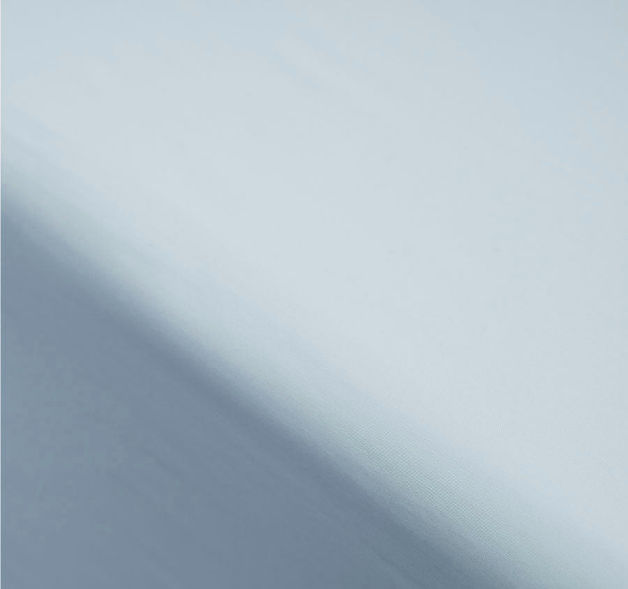 Bamboo Eco 400THC Cotton Mega Fitted Sheet Range Sky Blue