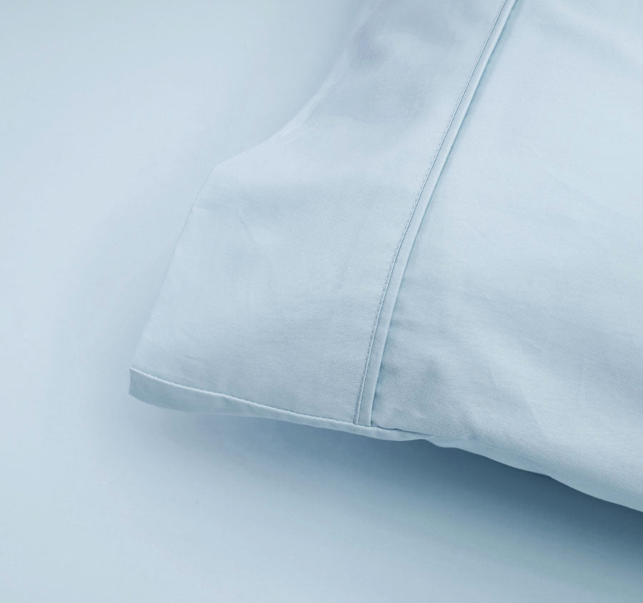 Bamboo Eco 400THC Cotton Mega Sheet Set Range Sky Blue