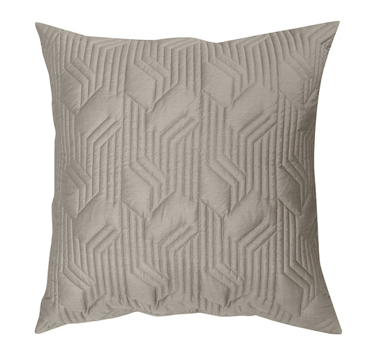 Bamboo Azure 400THC Cotton European Pillow Sham Stone