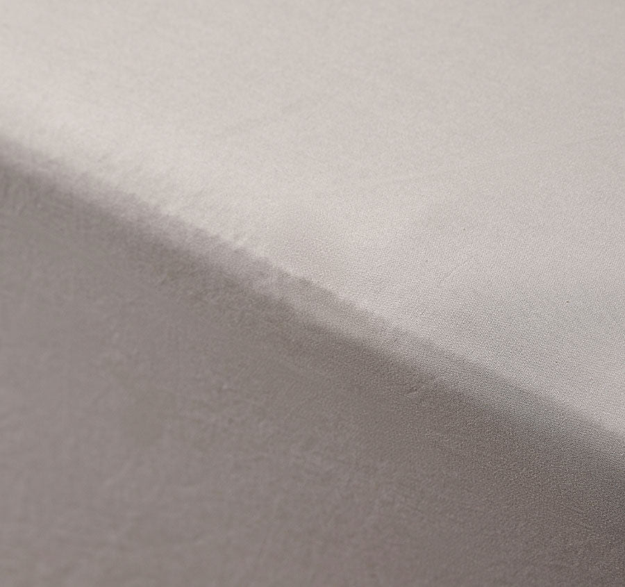 Bamboo Eco 400THC Cotton Mega Fitted Sheet Range Stone