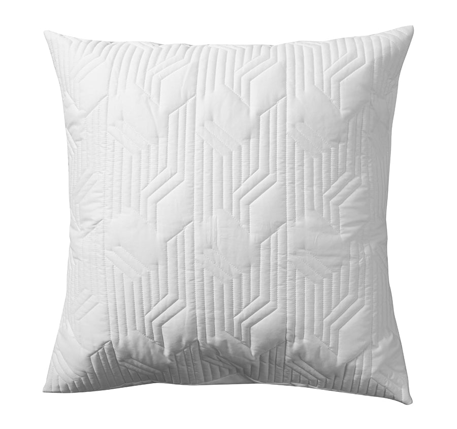 Bamboo Eco 400THC Cotton European Pillow Sham White