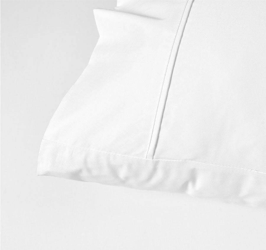 Bamboo Eco 400THC Standard Pillowcase Pair White