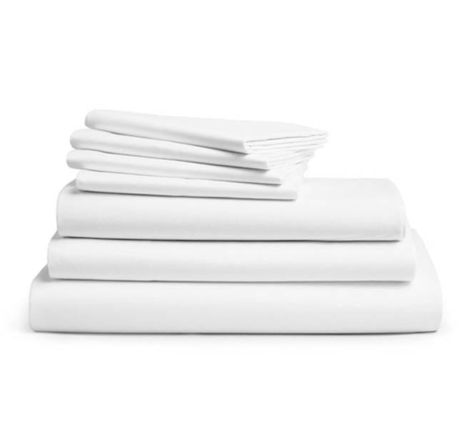 Heavy Hotel Grade 185GSM Cotton Mega Sheet Set Range White