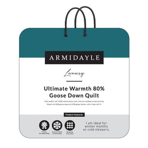 Goose Down Ultimate Warmth 80% Quilt Range