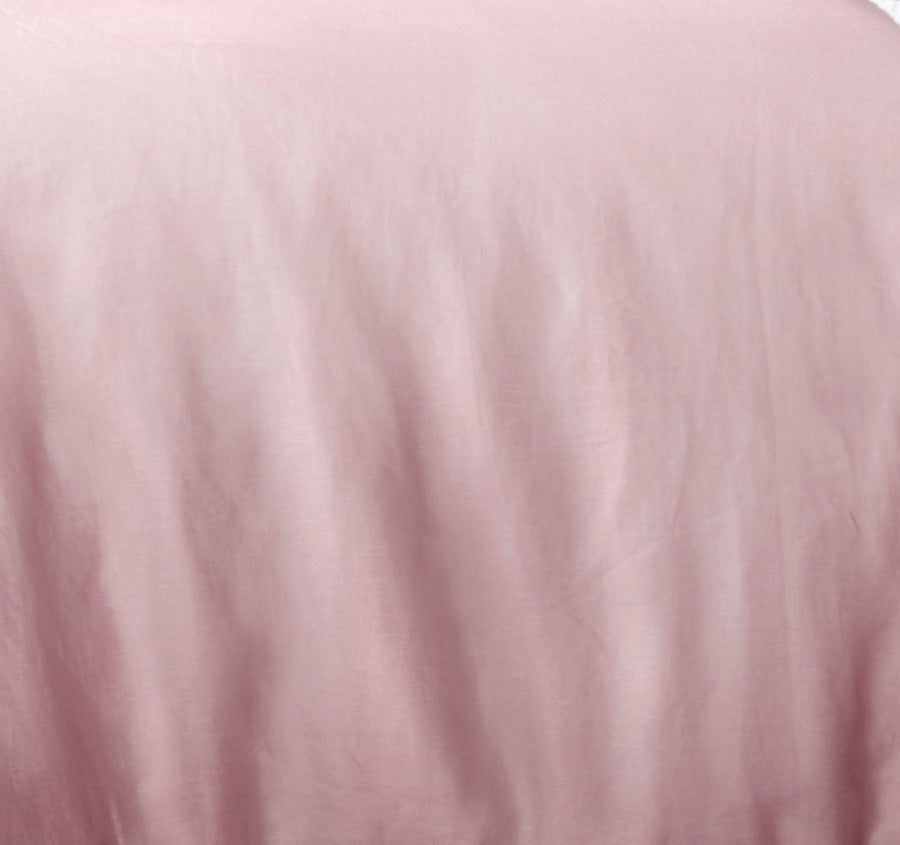 Stonewashed French Linen Quilt Cover Set Range Blush