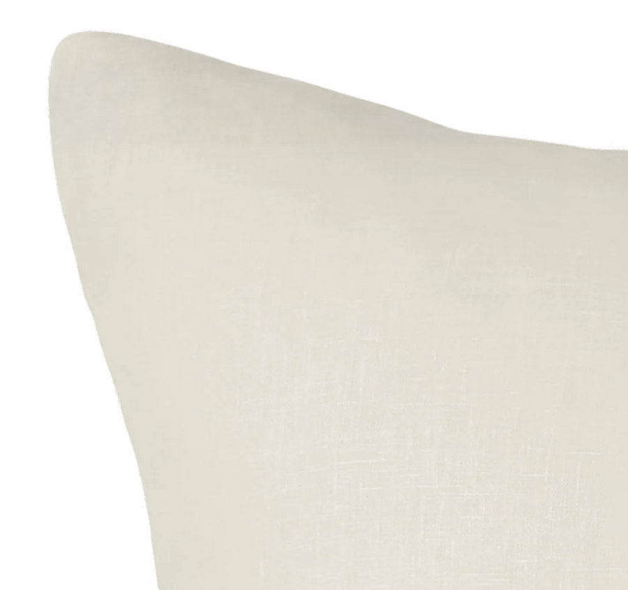 Stonewashed French Linen European Pillowcase Natural