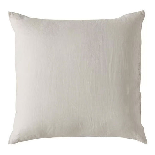 Stonewashed French Linen European Pillowcase Natural
