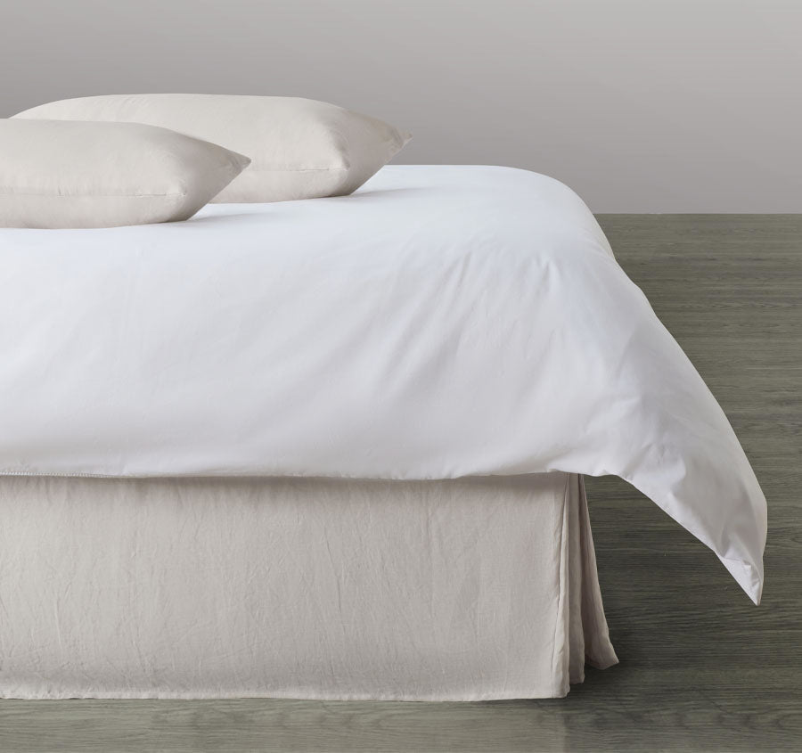 Stonewashed French Linen Valance Range Natural