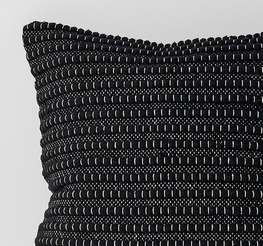 Alpine 50x50cm Filled Cushion Black