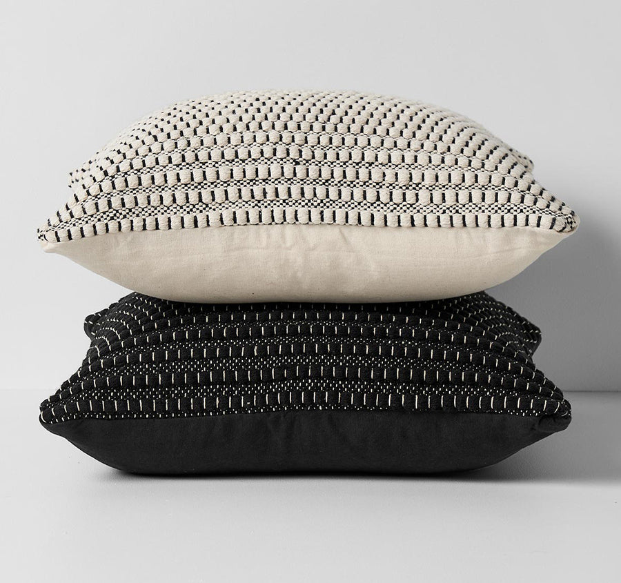 Alpine 50x50cm Filled Cushion Black