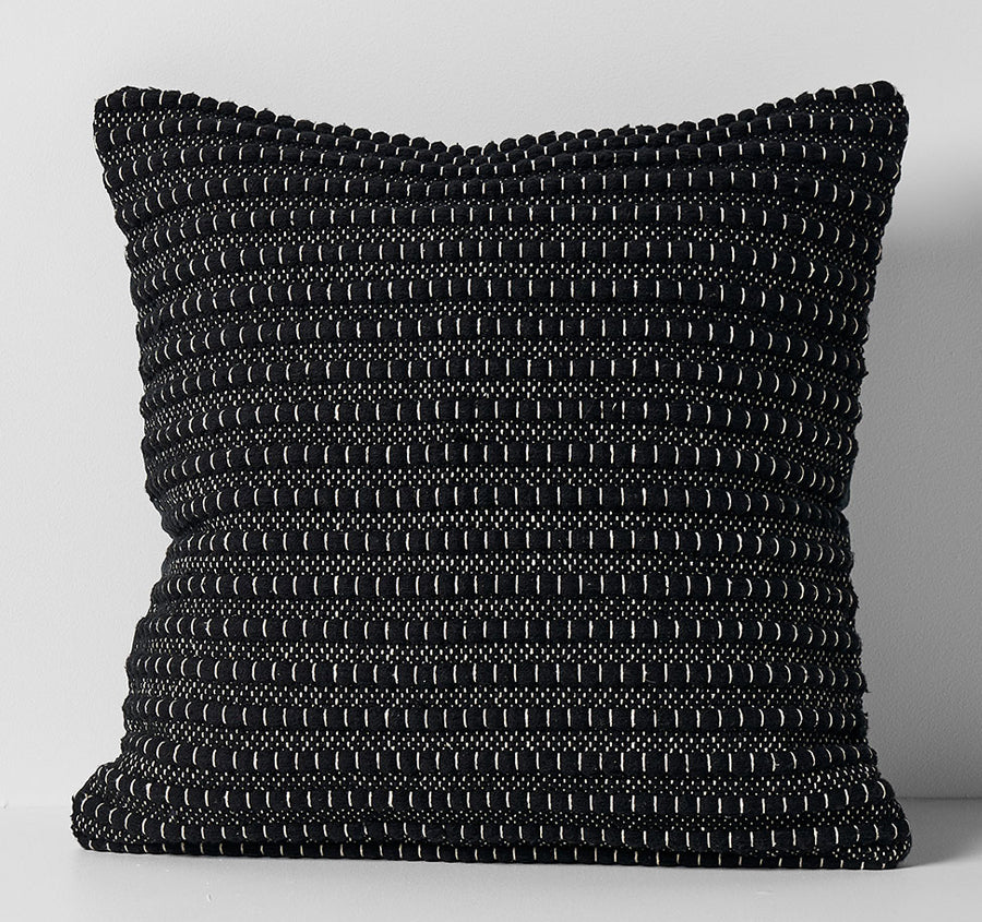 Alpine 50x50cm Filled Cushion Black