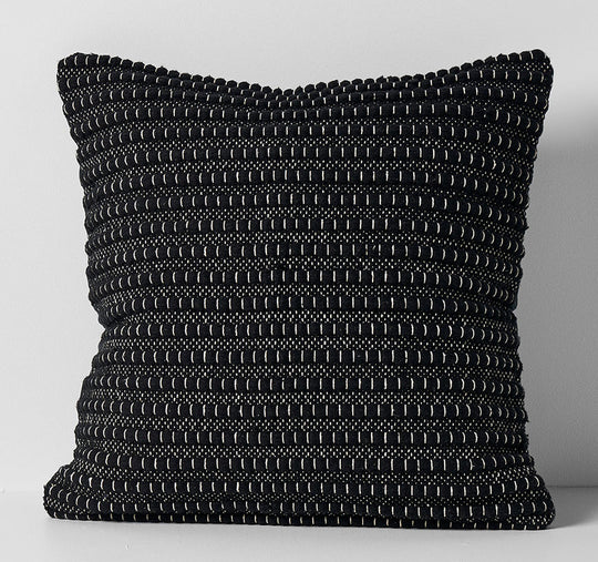 Alpine 50x50cm Filled Cushion Black