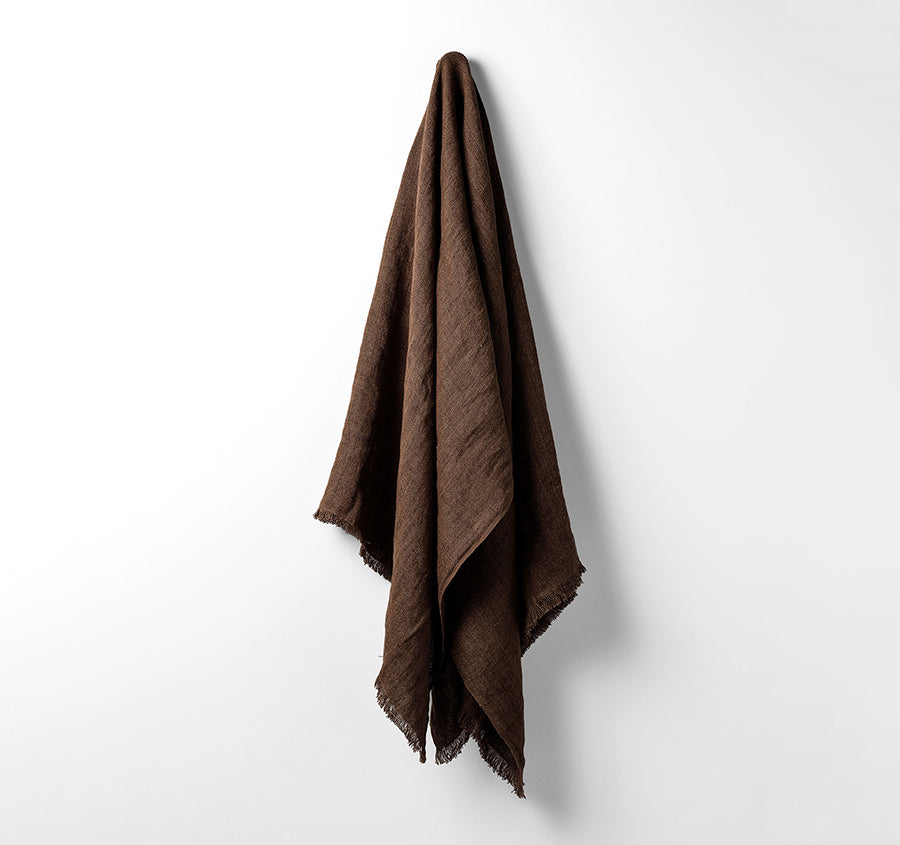 Arles 130x170cm Throw Rug Chocolate