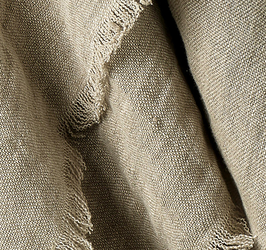 Arles 130x170cm Throw Rug Feather Grey