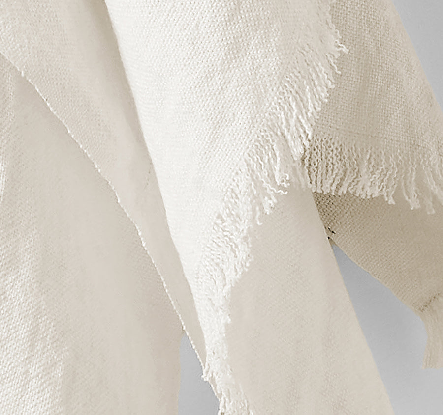 Arles 130x170cm Throw Rug Ivory