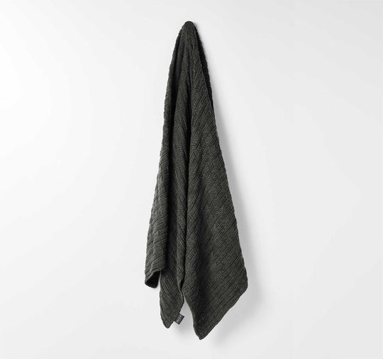 Basket Weave 130x180cm Throw Shadow