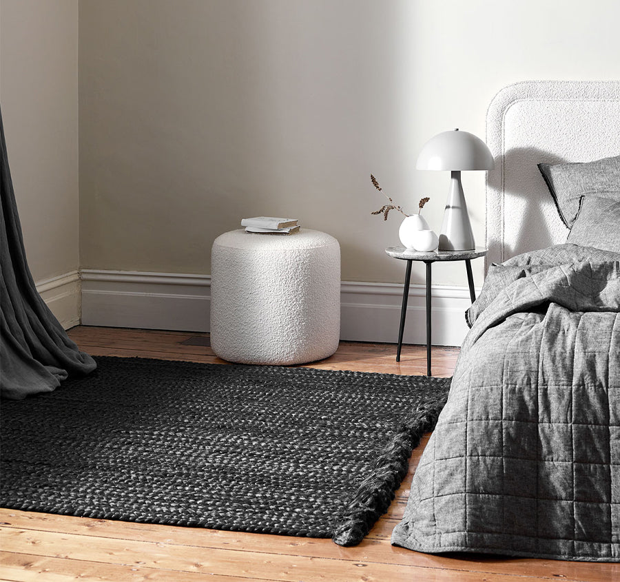 Byron Floor Rug Range Anthracite