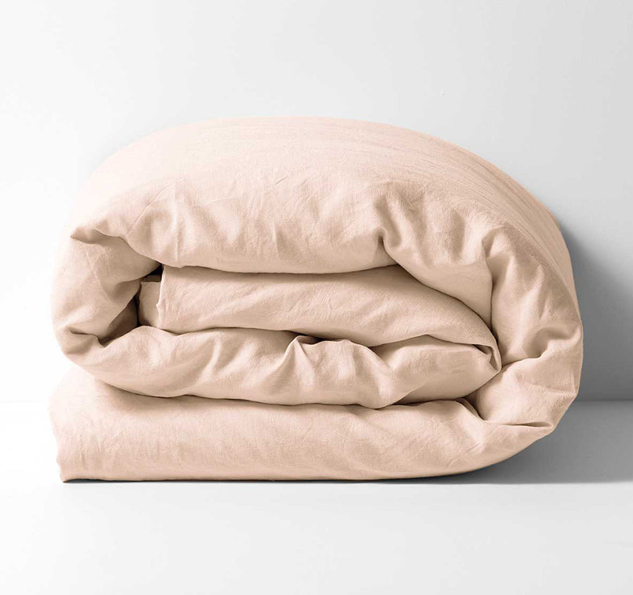 Emile Quilt Cover Range Blush