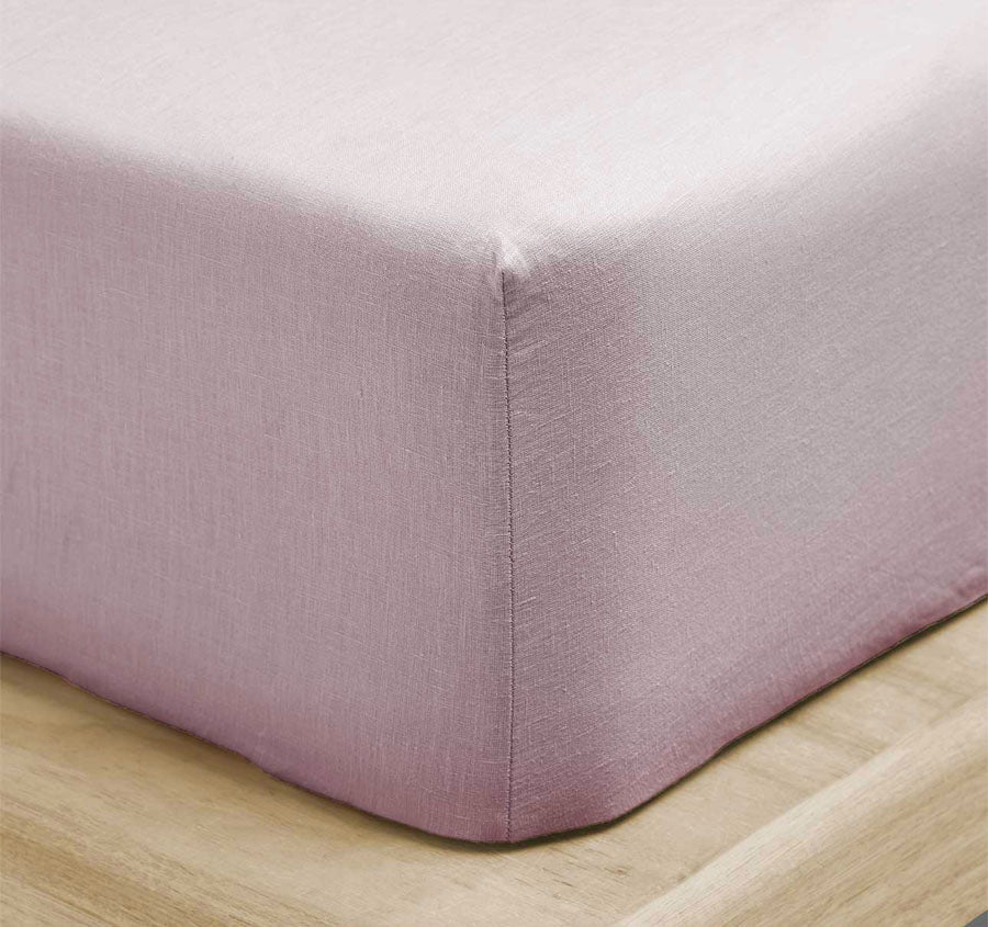 Emile Fitted or Flat Sheet Range Burnished Lilac