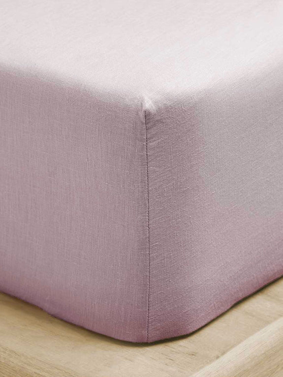 Emile Fitted or Flat Sheet Range Burnished Lilac