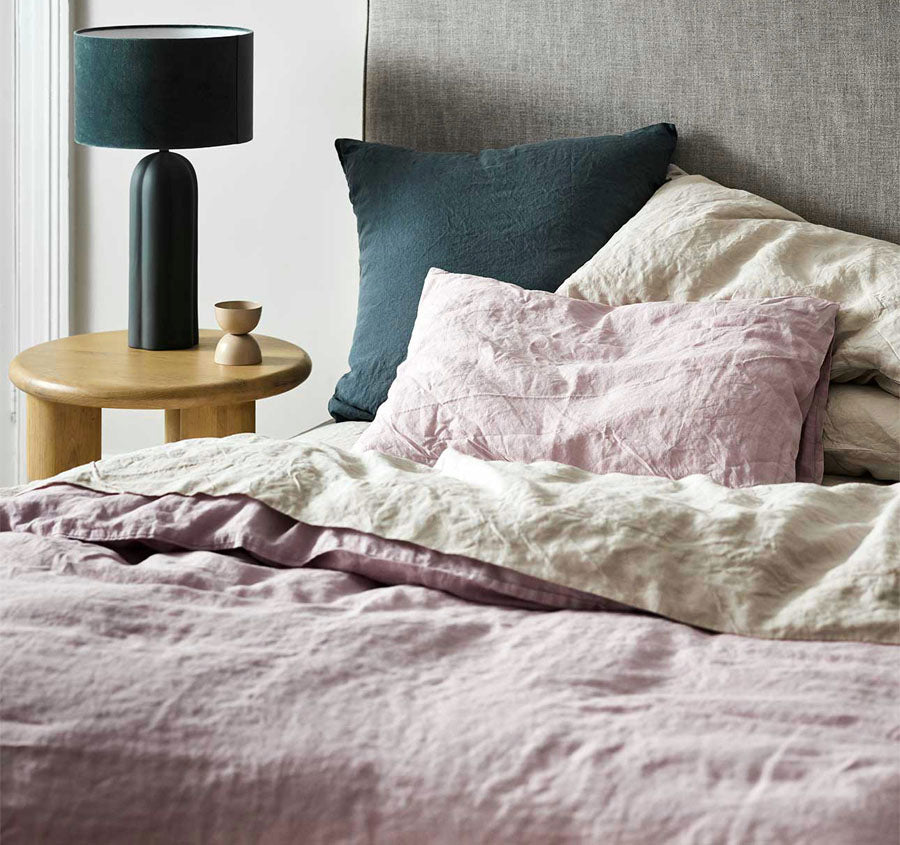 Emile Quilt Cover Range Burnished Lilac