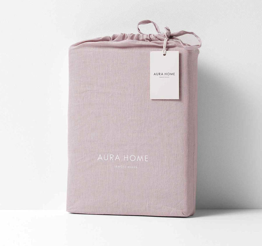 Emile Fitted or Flat Sheet Range Burnished Lilac