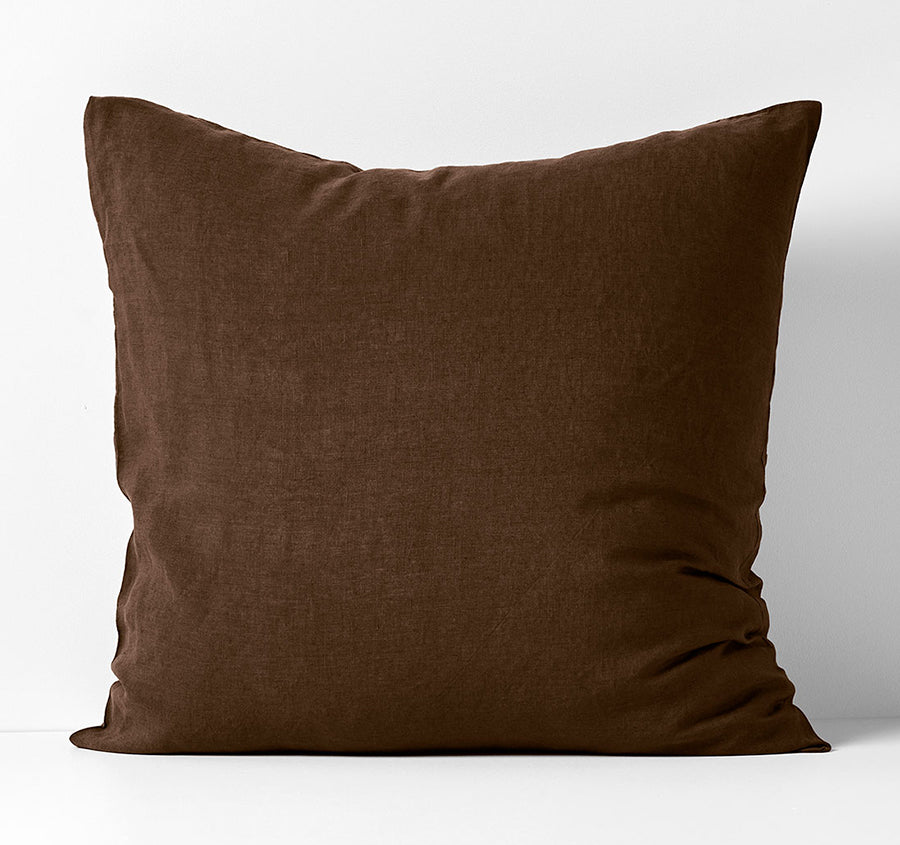 Emile European Pillowcase Chocolate