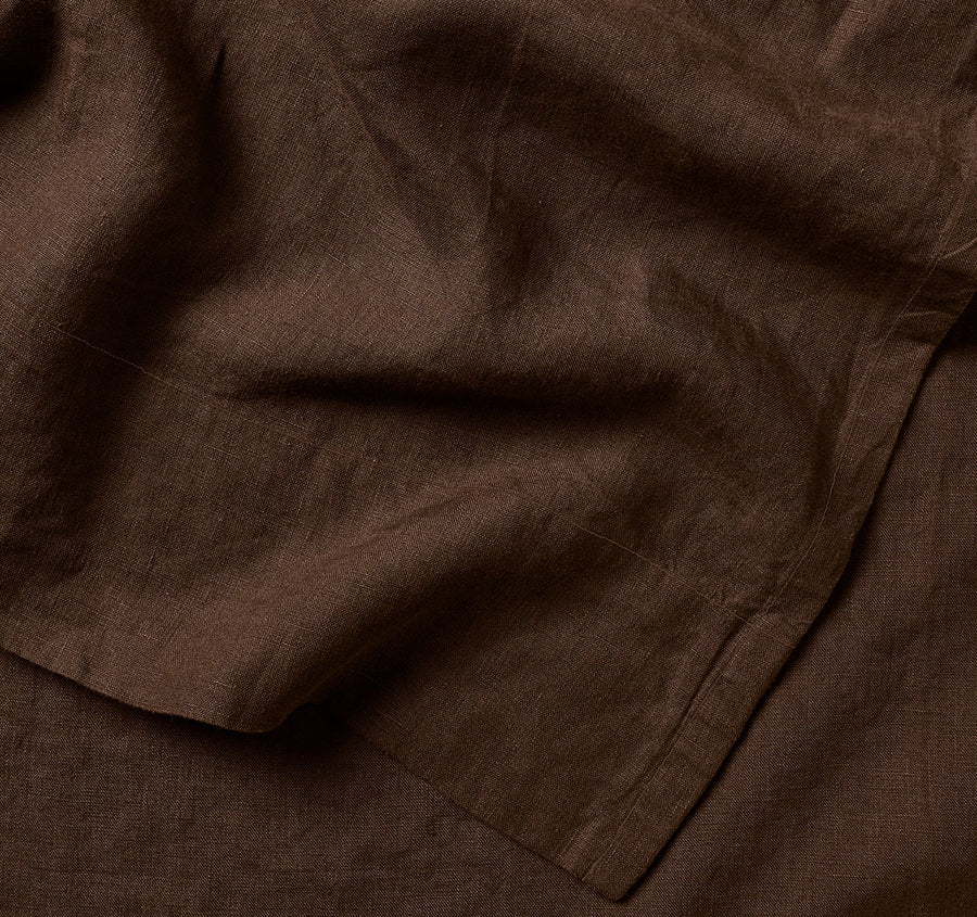 Emile Fitted or Flat Sheet Range Chocolate