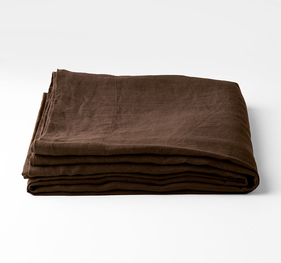 Emile Fitted or Flat Sheet Range Chocolate