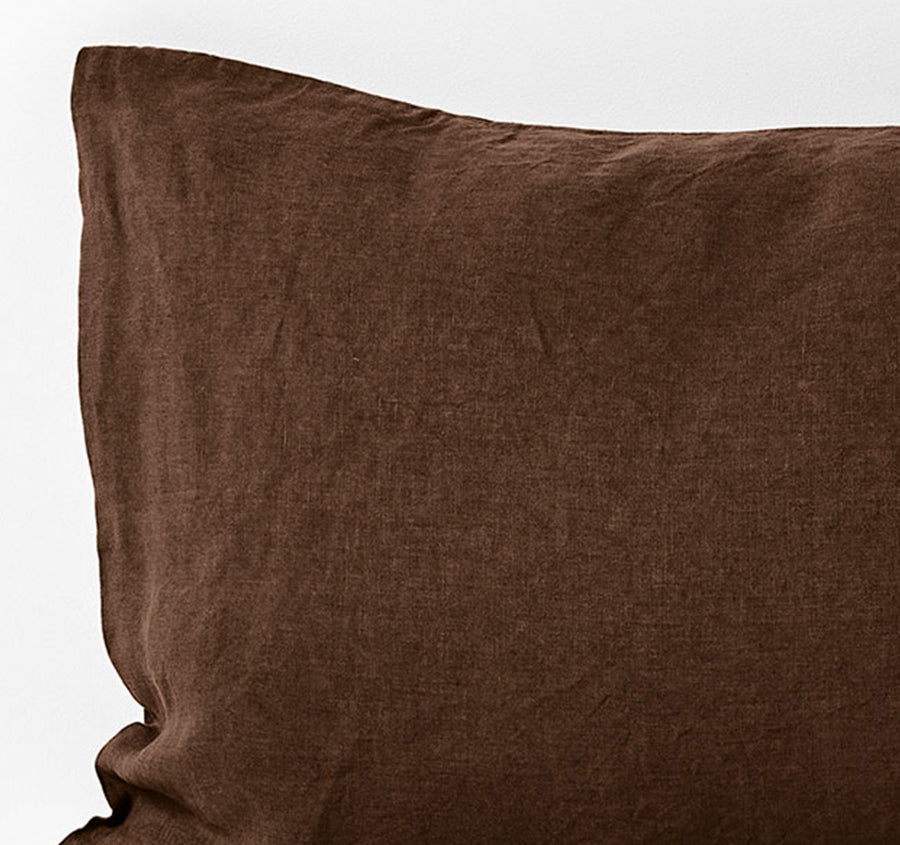 Emile Standard Pillowcase Chocolate