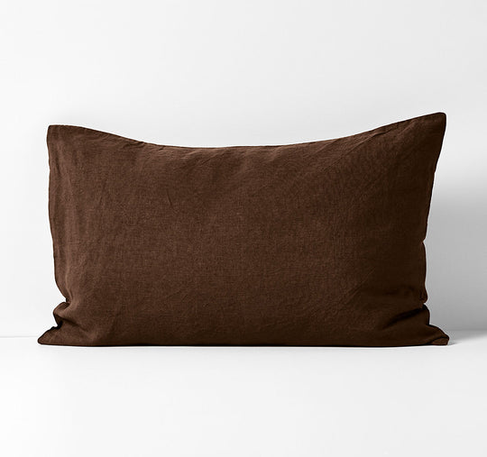 Emile Standard Pillowcase Chocolate