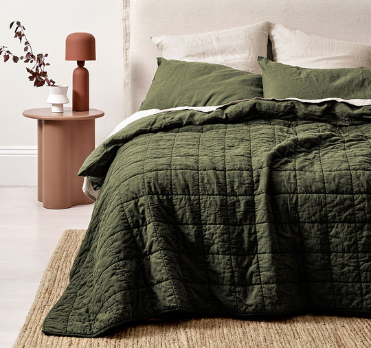 Emile Coverlet Range Khaki