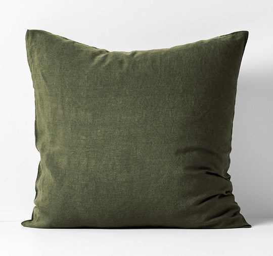 Emile European Pillowcase Khaki