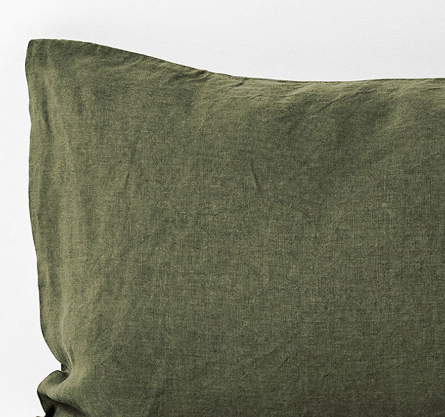 Emile Standard Pillowcase Khaki