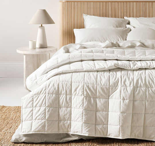 Emile Coverlet Range Marshmallow