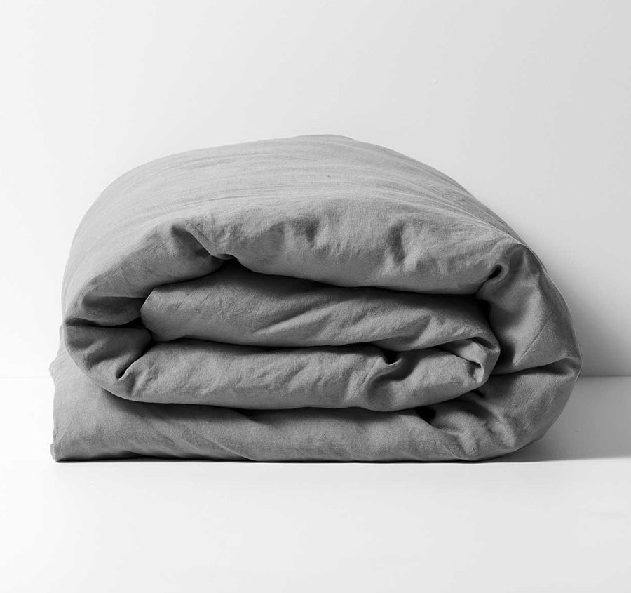 Emile Quilt Cover Range Smoke