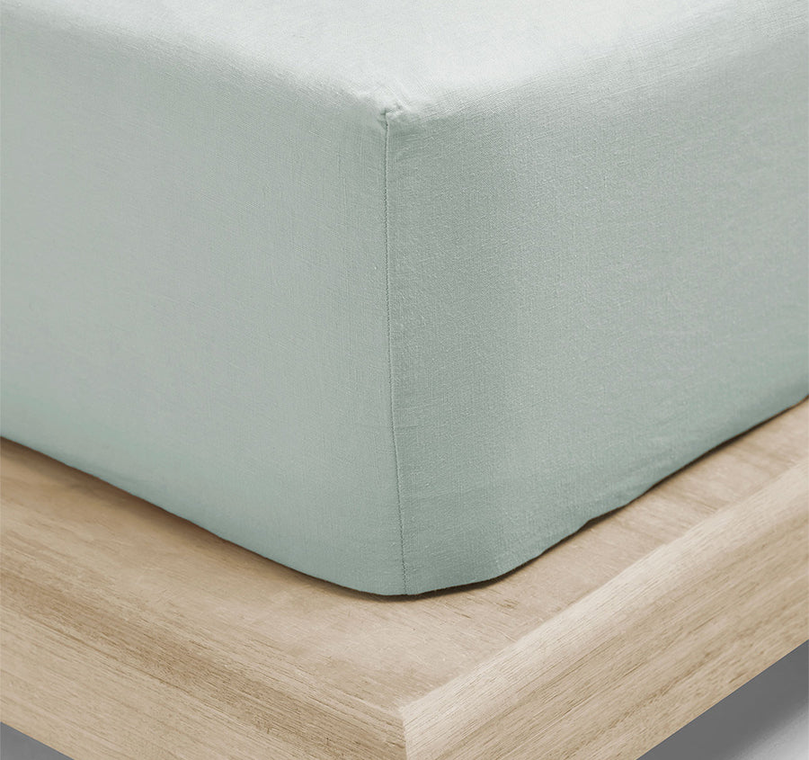 Evie Organic Cotton Sheet Set Range Mist