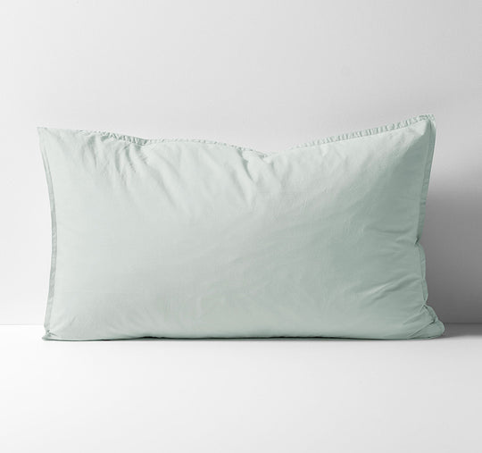 Evie Organic Cotton Standard Pillowcase Mist