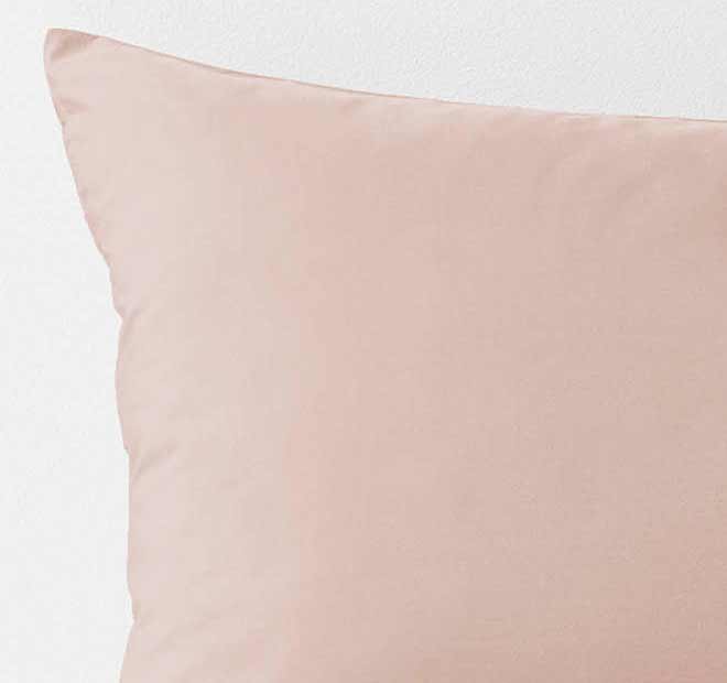 Halo Organic Cotton Standard Pillowcase Rosewater