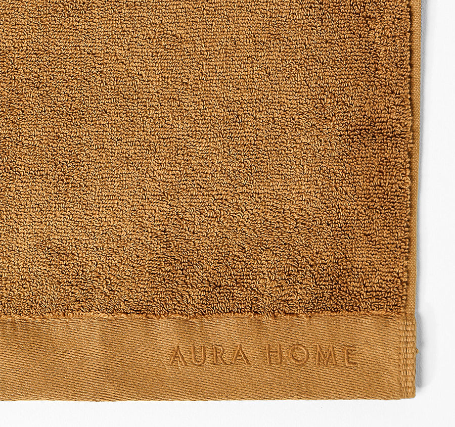 Haven 5 Piece 700GSM Cotton Bath Towel Set Bronze