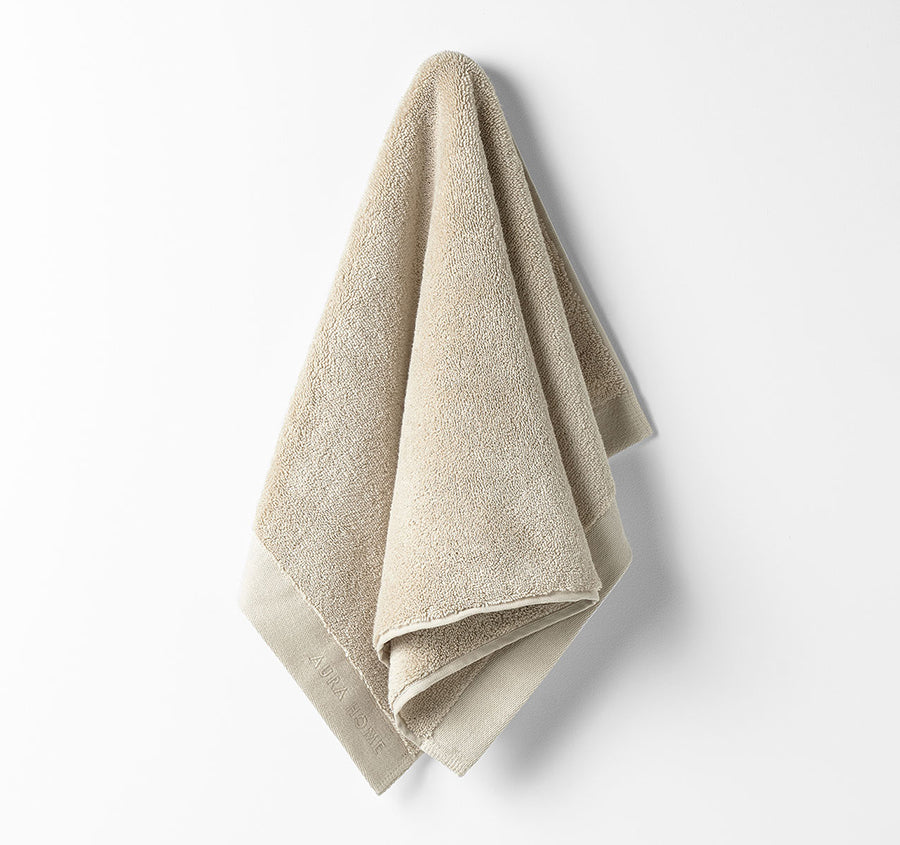 Haven 5 Piece 700GSM Cotton Bath Towel Set Natural