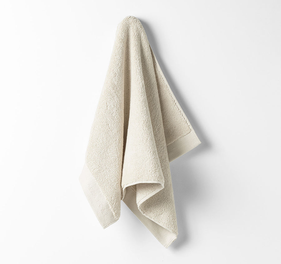 Haven 5 Piece 700GSM Cotton Bath Towel Set Sand