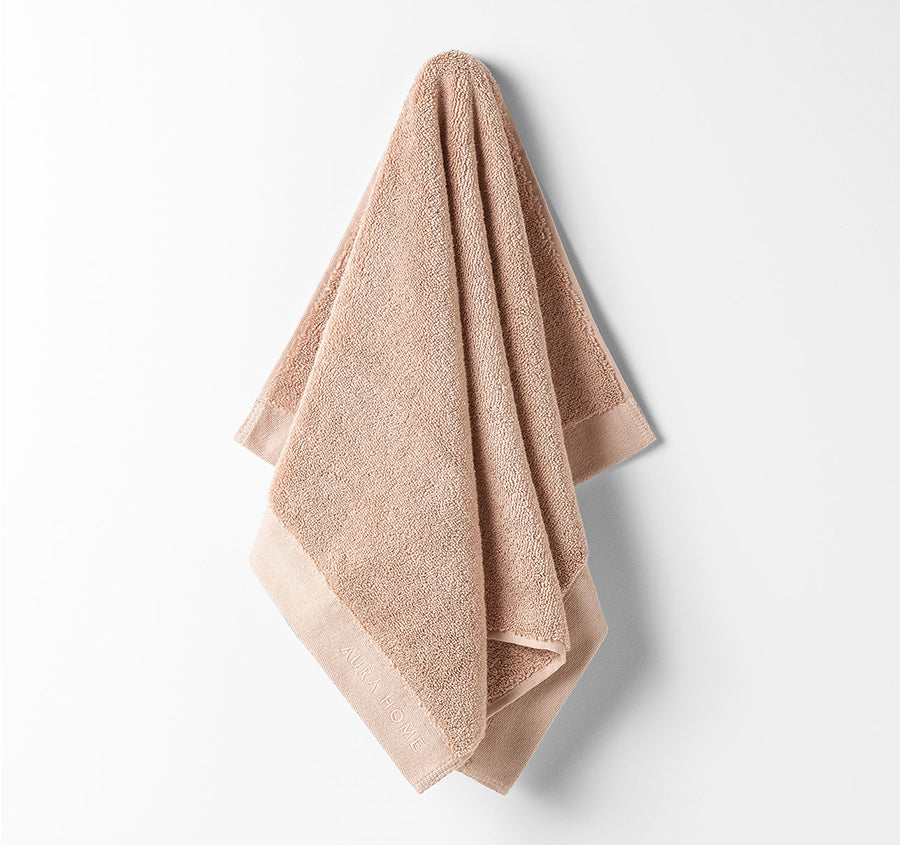 Haven 5 Piece 700GSM Cotton Bath Towel Set Shell