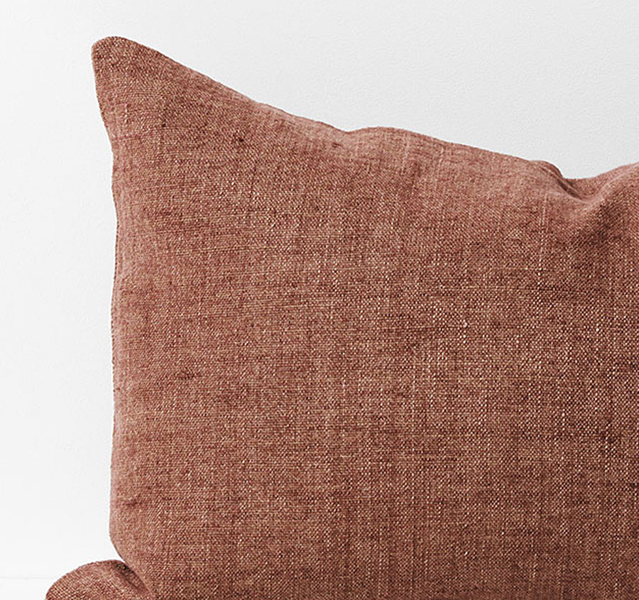 Heavy Linen 40x65cm Filled Cushion Clove