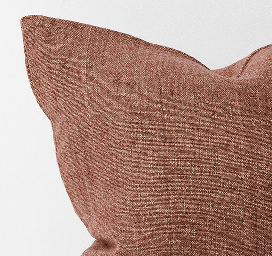 Heavy Linen 55x55cm Filled Cushion Clove