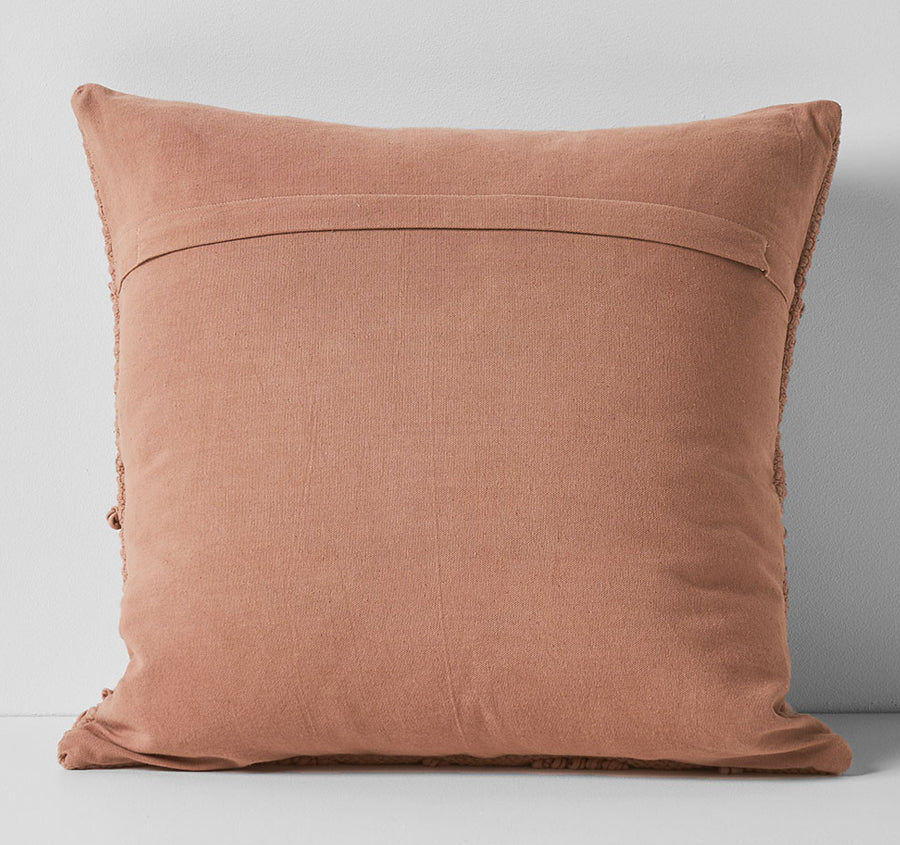 Husk 50x50cm Filled Cushion Clay