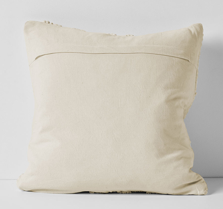Husk 50x50cm Filled Cushion Ivory