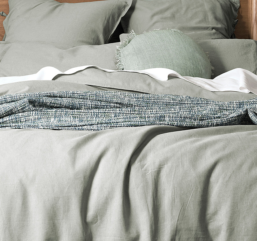 Hutton Bed Cover Azure