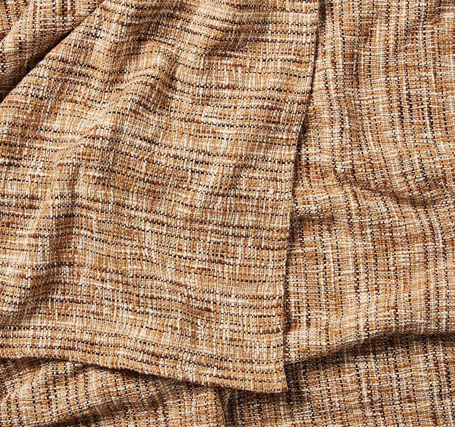 Hutton Bed Cover Peach