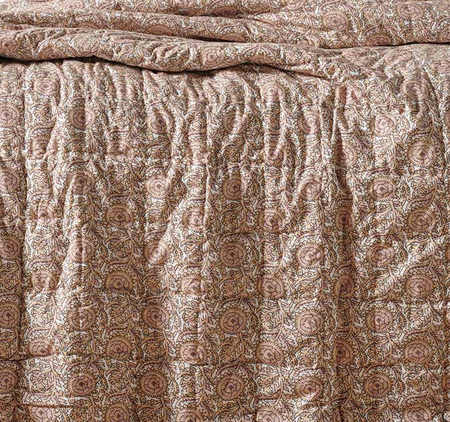 Jaipur Coverlet Blush